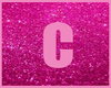 Pink Letter C