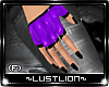 (L)Gloves: Purple