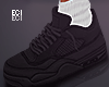 E. Black Sneakers