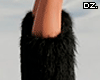 D. Yeti Fur Boots - BLK
