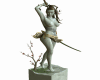 Samurai Girl Statue
