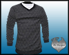 gray triangle sweater