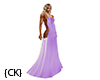 {CK} Goddess Gown Purple