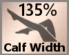 Calf Thick Scale 135% FA