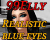 Realistic blue eyes