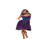 Purple Casual Dress