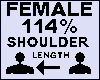 Shoulder Scaler 114% Fem