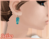 [Miso] Blue Owl Earrings