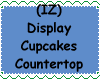 Display Cupcakes Counter