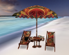 tropical beach chairs an