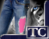 ~TC~ Pink Misfit Jeans