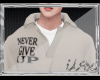 Never give up - top