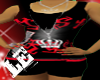 [LE]Red Fresh Short Set