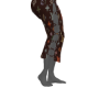 BROWN L-V SKIRT