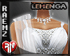 [R] White Luxury Lehenga