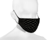 M - Black Snakeskin Mask