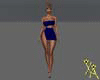 X♡A Sexy Dress Blue V2
