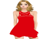 Cute Red Mini Dress
