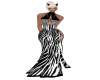 Zebra Party Dress