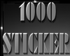 sticker 1000