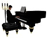 black piano