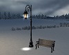 ~CR~Winter Bench&Lamp/An
