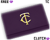 ® Tc. Black Clutch