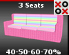 Pink Scaler Kid Sofa