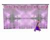 curtain purple animated