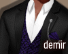[D] Essa black&blue suit