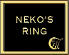 NEKO'S RING