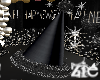 NYE Party Hat Black