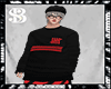 Sweat Striped Red