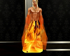 aces bright flame robe