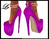 Purple Chains Heels
