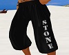 Black Surf Swim Shorts 