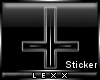 [xx] PVC Inverted Cross