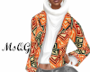 Orange Multi Jacket