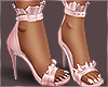 ❤ Ruffle Pink Sandals