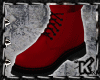 |K| Red Boots M