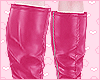 Platform Boots Hot Pink