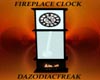 Fireplace Clock