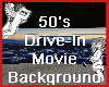 50's Drive-In Movie Bkgd