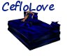bed and pose blue purple