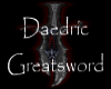 Daedric Greatsword
