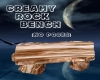 Creamy Rock Bench 