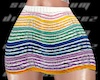 Gradient Wave Skirt M