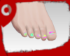 Toe Nails ^ Rainbow