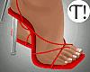 T! Flare Red Heels