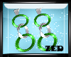 ~Z~ Green&White Bracelet